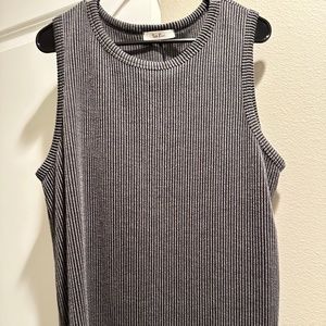 Tres Bien ribbed tank top